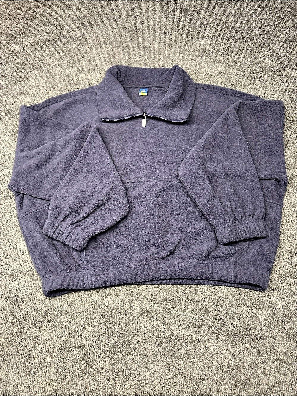 Old navy Fleece Quarter Zip in Purple Size Small Like New